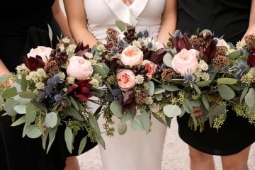 Fall wedding bouquets